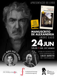 2026.06.24 APRESENTAÇÃO Manuscrito de Alexandria_André Gago_01 1